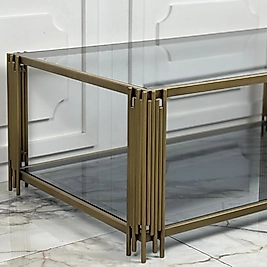 CALVİON ORTA SEHPA (eskitme Gold)