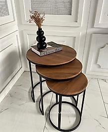 Oliva Zigon Ahşap Tabla  - Siyah