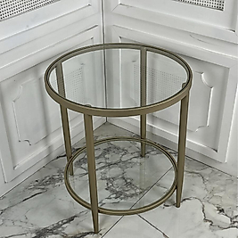 Defne Yan Sehpa -Pirinç