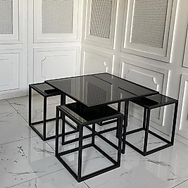 Vivipa Orta Sehpa-Siyah