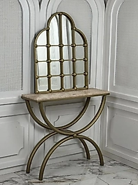 VALENTİNA TRAVERTENLİ DRESUAR SETİ