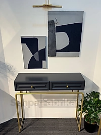 Lubba Lake Çekmeceli Dresuar - Gold