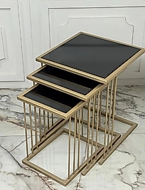 ÇUBUKLU ZİGON SİYAH MDF (pirinç )