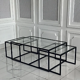 Lena Orta Sehpa - Siyah