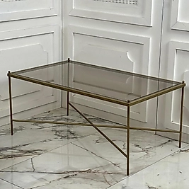 İNTA X ORTA SEHPA (eskitme Gold)