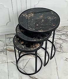 Oliva Zigon - Siyah Porselenli