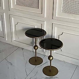 Art Zigon 2li - Siyah Camlı