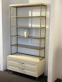 MARİNA LAKE ÇEKMECELİ VİTRİN (eskitme gol)