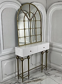 Art Dresuar -Top Top Ayna Takım -Eskitme Gold