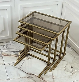 Mooi Zigon 4lü- Eskitme Gold