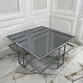 SERENO ORTA SEHPA (Gümüş-Füme Ayna)