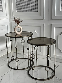 Elegant Yan Sehpa 2’li