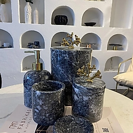 MERMERLİ BEŞLİ SET