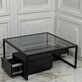 HARLEY ORTA SEHPA (Siyah)