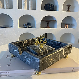 MERMERLİ KARE PEÇETELİK