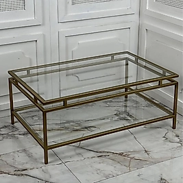 VERSACE DİKDÖRTGEN ORTA SEHPA