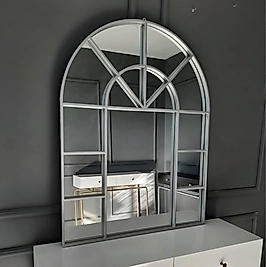 Pencere Ayna - Gümüş