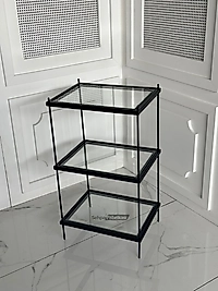 İnta Mini Raf - Siyah