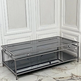 VERSACE TOP ORTA SEHPA - eskitme gümüş