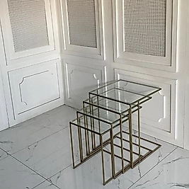 Harmoni Zigon 4lü - Eskitme Gold