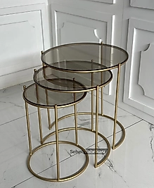 Neva Zigon Sehpa - Gold