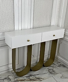 Victoria X Dresuar- Beyaz Lake Çekmeceli